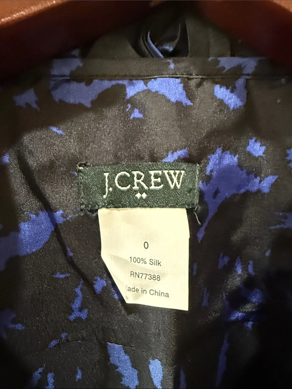 J. Crew sleeveless blouse